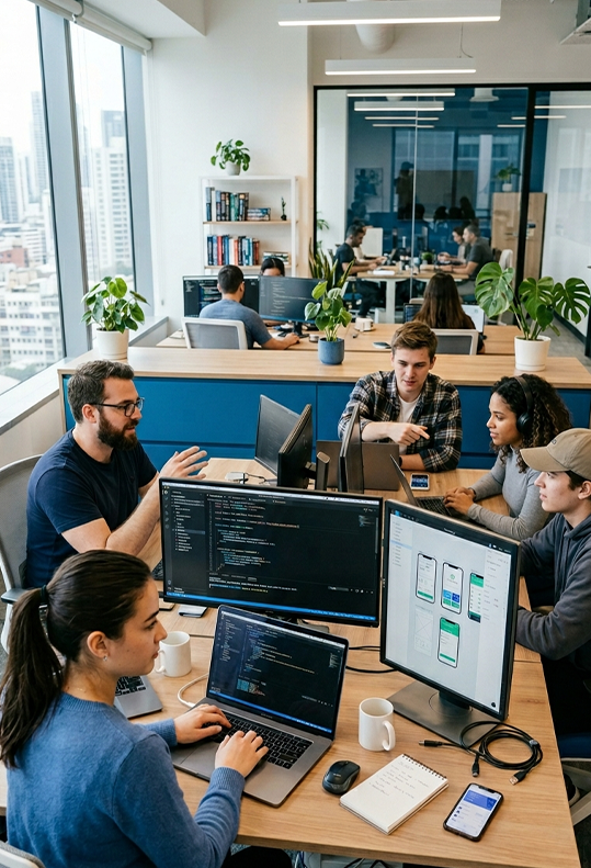 Professional collaboration at Astute Solutions
